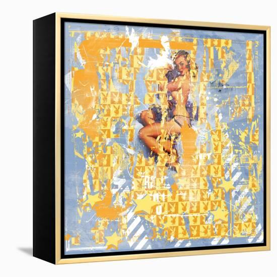 Pin up Ii, 2015 (Collage on Canvas)-Teis Albers-Framed Premier Image Canvas