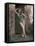 Pin-Up in Leotard-Charles Woof-Framed Premier Image Canvas