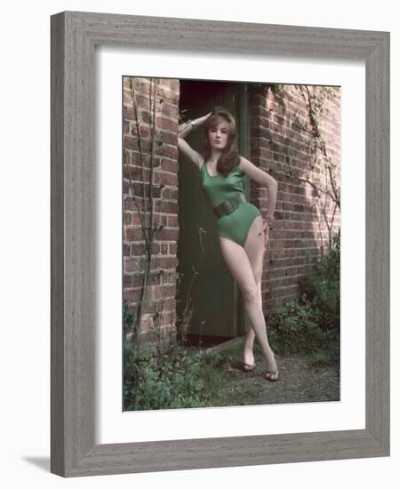 Pin-Up in Leotard-Charles Woof-Framed Photographic Print