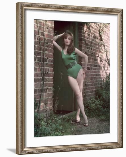 Pin-Up in Leotard-Charles Woof-Framed Photographic Print