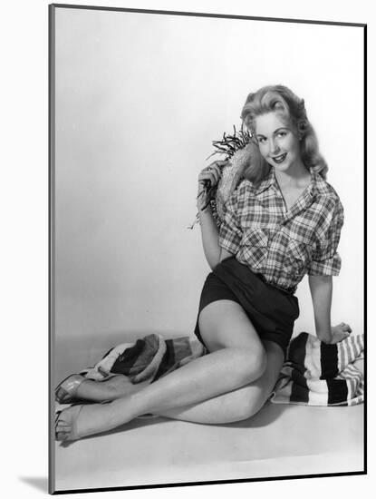 Pin-Up in Shorts 1950S-Charles Woof-Mounted Photographic Print