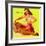 Pin-Up with Dress Caught in Suitcase, 1945-null-Framed Giclee Print