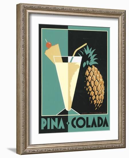 Pina Colada-Brian James-Framed Art Print