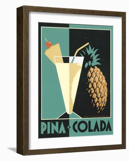 Pina Colada-Brian James-Framed Art Print