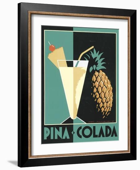 Pina Colada-Brian James-Framed Art Print