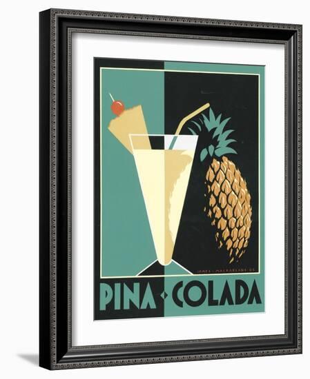 Pina Colada-Brian James-Framed Art Print