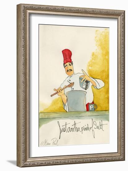 Pinch Of Salt-Alan Siegel-Framed Art Print