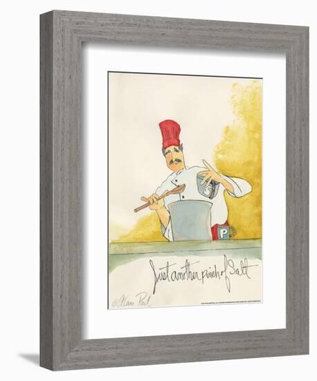 Pinch of Salt-Alan Paul-Framed Art Print