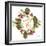 Pine Cone Christmas Wreath III-Gina Ritter-Framed Art Print