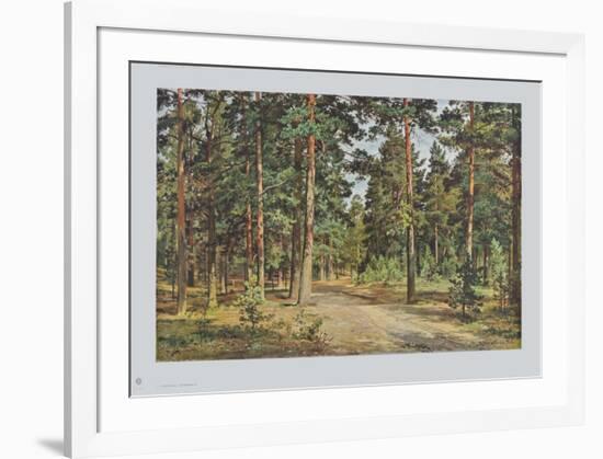 Pine Forest-Iwan Iwanowitsch Schischkin-Framed Collectable Print