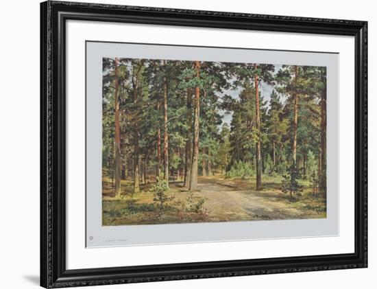 Pine Forest-Iwan Iwanowitsch Schischkin-Framed Collectable Print