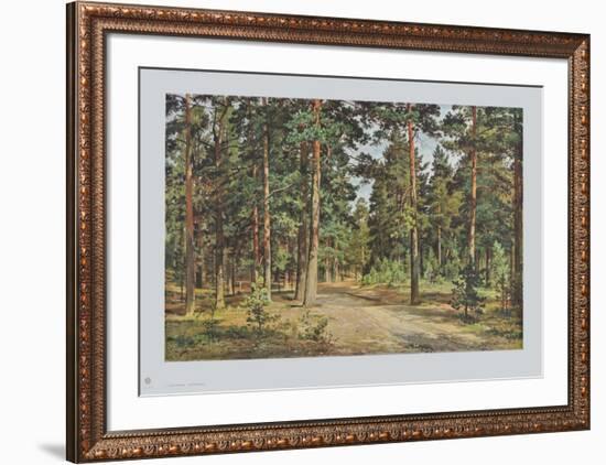 Pine Forest-Iwan Iwanowitsch Schischkin-Framed Collectable Print