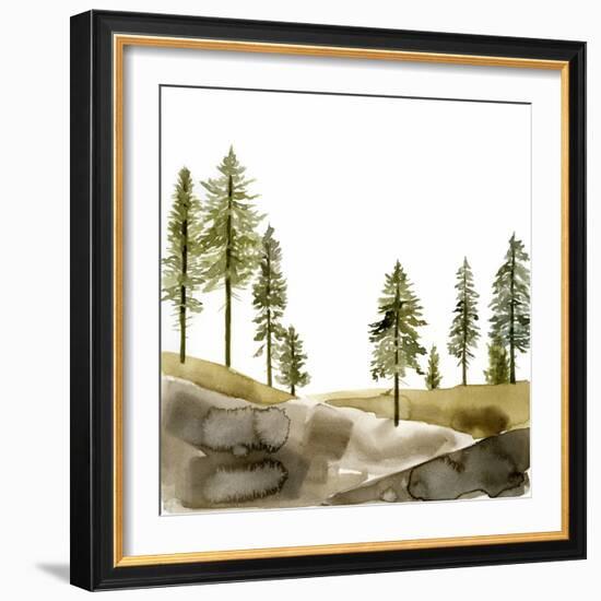 Pine Hill I-Jacob Green-Framed Art Print