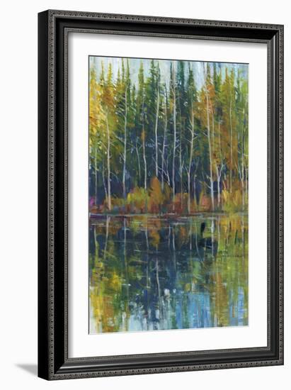 Pine Reflection I-Tim O'toole-Framed Art Print