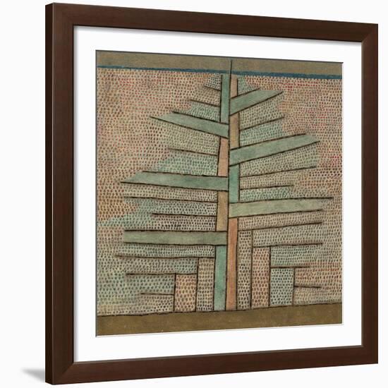 Pine Tree, 1932-Paul Klee-Framed Giclee Print