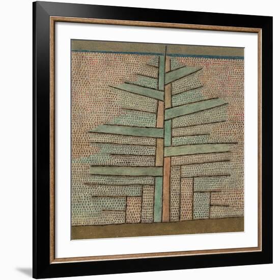 Pine Tree, 1932-Paul Klee-Framed Giclee Print