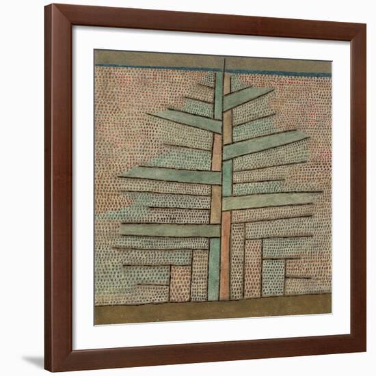 Pine Tree, 1932-Paul Klee-Framed Giclee Print