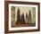 Pine Trees Lodge I-Tania Bello-Framed Giclee Print