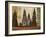 Pine Trees Lodge II-Tania Bello-Framed Giclee Print