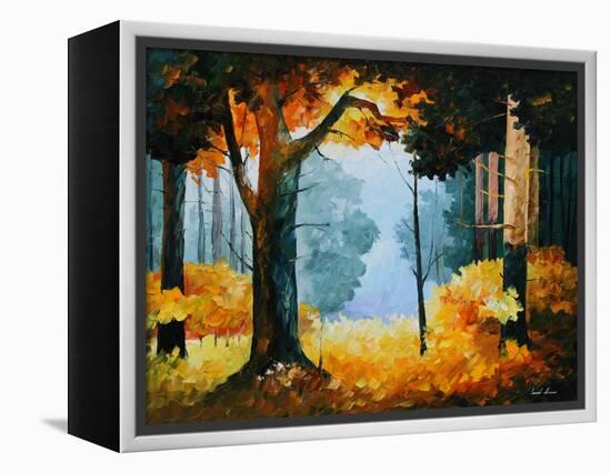 Pine Wood-Leonid Afremov-Framed Stretched Canvas