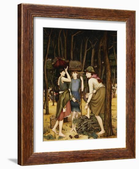 Pine Woods at Viareggio-John Roddam Spencer Stanhope-Framed Giclee Print