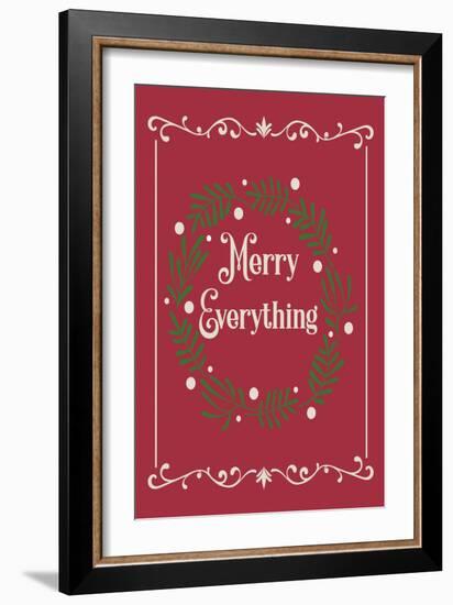 Pine Xmas 1-Melody Hogan-Framed Art Print