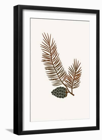 Pine-Kubistika-Framed Giclee Print