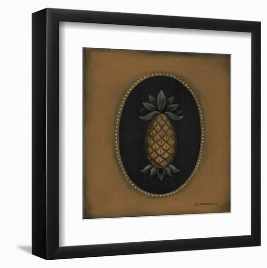 Pineapple 04-Barbara Jeffords-Framed Art Print