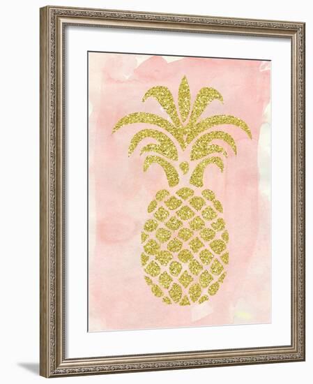 Pineapple 2-Ikonolexi-Framed Art Print