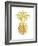 Pineapple 4-Ikonolexi-Framed Art Print