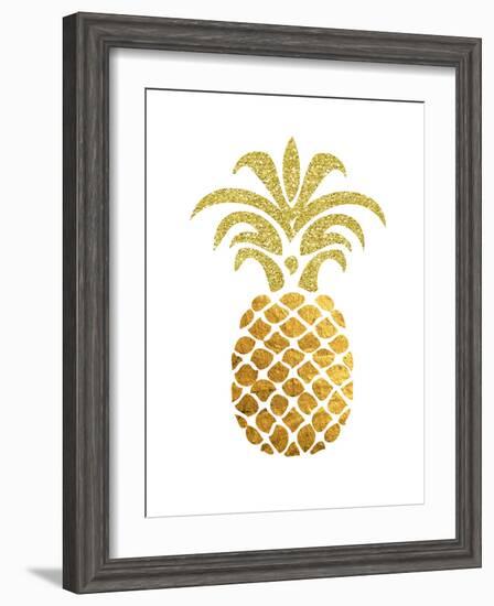 Pineapple 4-Ikonolexi-Framed Art Print