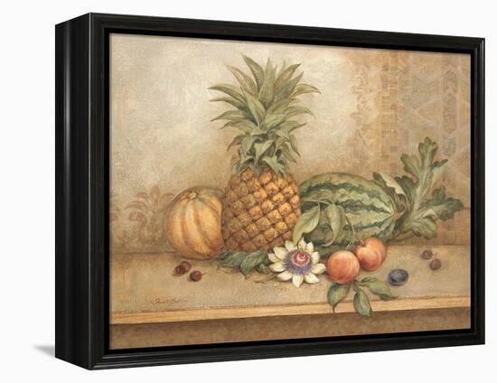 Pineapple and Passion Flower-Pamela Gladding-Framed Stretched Canvas