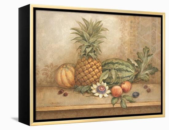Pineapple and Passion Flower-Pamela Gladding-Framed Stretched Canvas