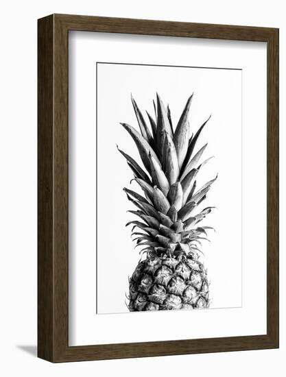 Pineapple Black a White 01-1x Studio III-Framed Photographic Print