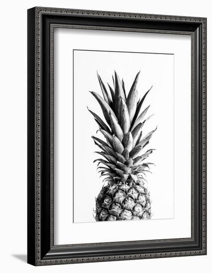 Pineapple Black a White 01-1x Studio III-Framed Photographic Print