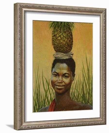 Pineapple Girl, 2004-Tilly Willis-Framed Giclee Print