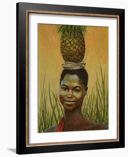 Pineapple Girl, 2004-Tilly Willis-Framed Giclee Print