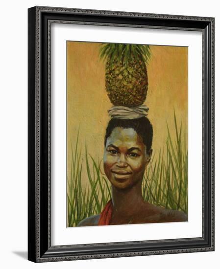 Pineapple Girl, 2004-Tilly Willis-Framed Giclee Print