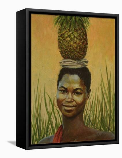 Pineapple Girl, 2004-Tilly Willis-Framed Premier Image Canvas