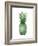 Pineapple Green I-Kate Bennett-Framed Art Print