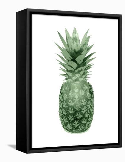 Pineapple Green II-Kate Bennett-Framed Stretched Canvas