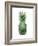 Pineapple Green II-Kate Bennett-Framed Art Print