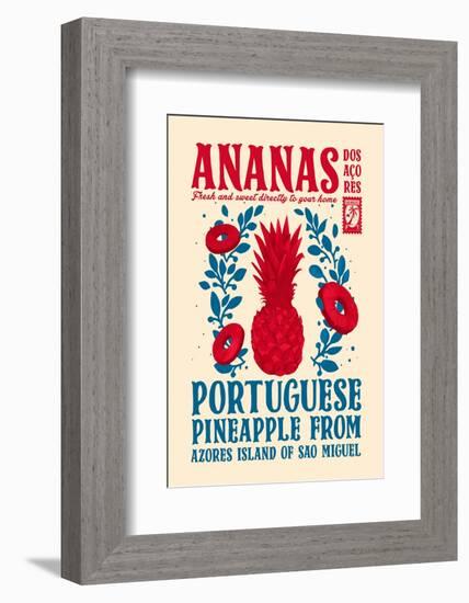 Pineapple Kitchen Print-Dionisis Gemos-Framed Photographic Print