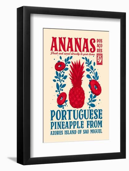 Pineapple Kitchen Print-Dionisis Gemos-Framed Photographic Print