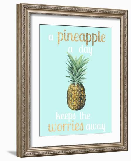 Pineapple Life I-Studio W-Framed Art Print