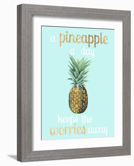 Pineapple Life I-Studio W-Framed Art Print