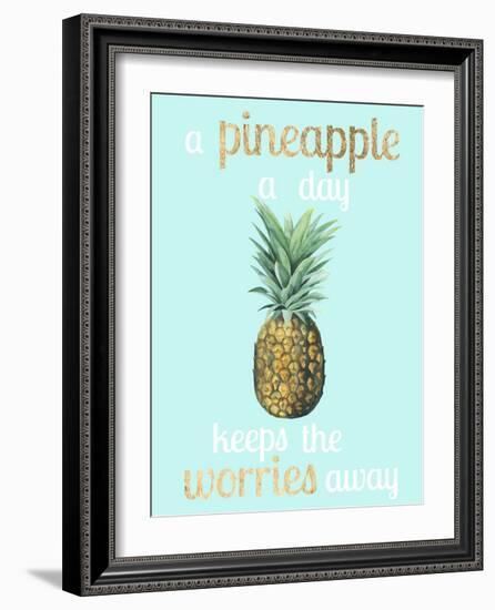 Pineapple Life I-Studio W-Framed Art Print