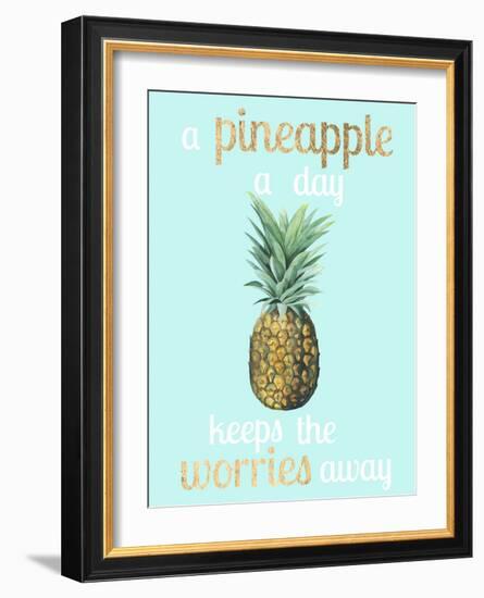 Pineapple Life I-Studio W-Framed Art Print