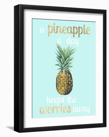 Pineapple Life I-Studio W-Framed Art Print