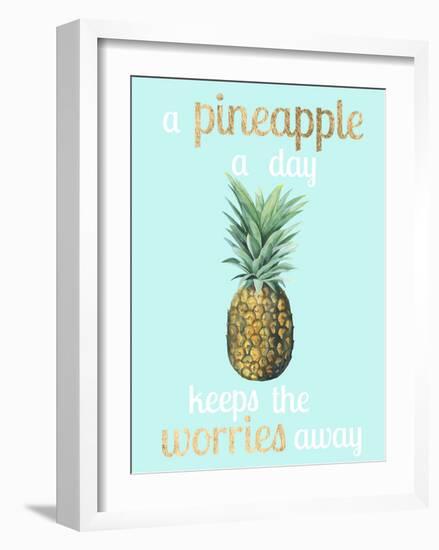 Pineapple Life I-Studio W-Framed Art Print